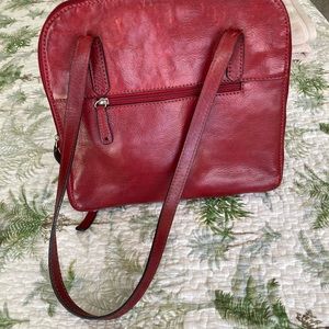 Leather work bag